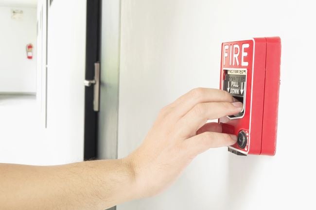 Manual Pull Station Fire Alarm System